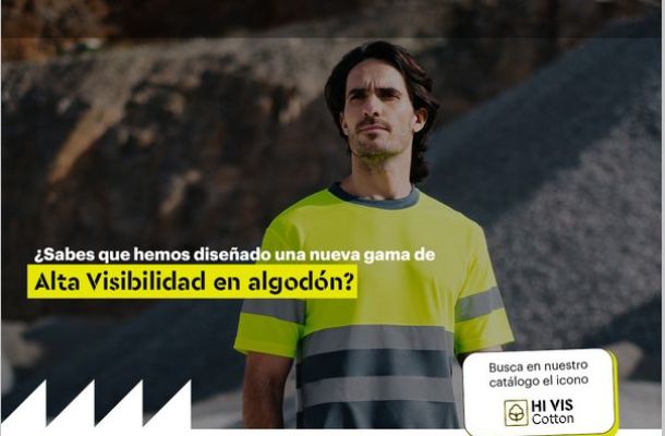 Hi-vis cotton: Alta visibilidad en algodón Velilla