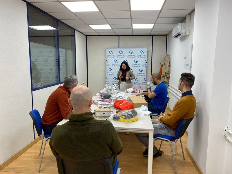 Jornada de formación sobre los EPIS para trabajos en altura y equipos de alto rendimiento